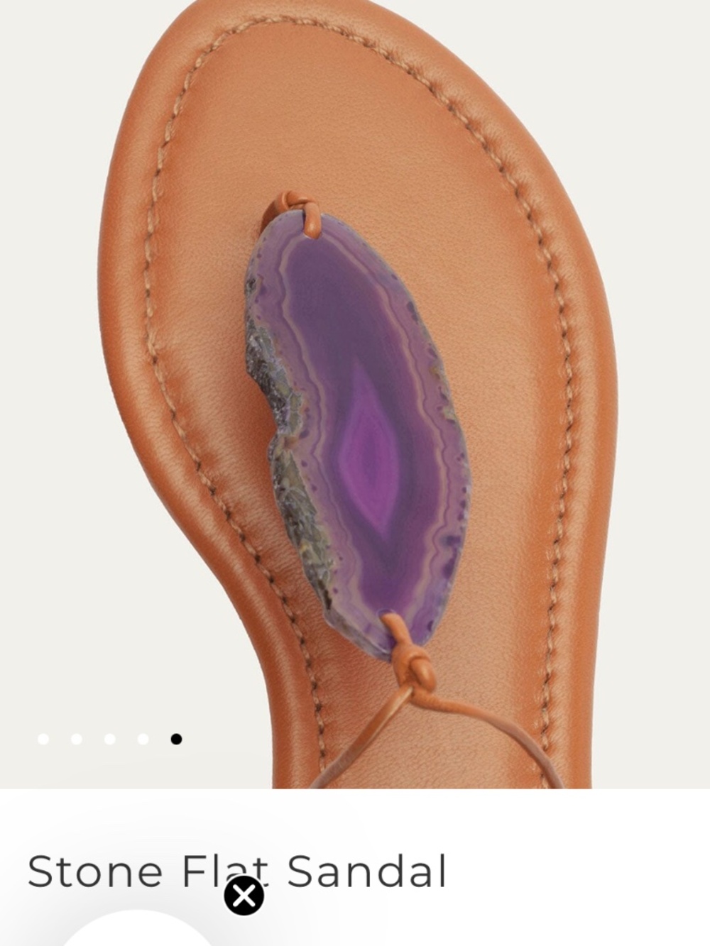 Farm Rio Stone Flat Sandal - Picture 7 of 7